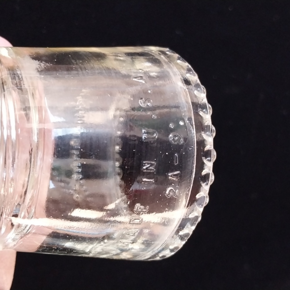 Pair Vintage Hemingray 12 Clear Glass Insulator - Picture 9 of 10